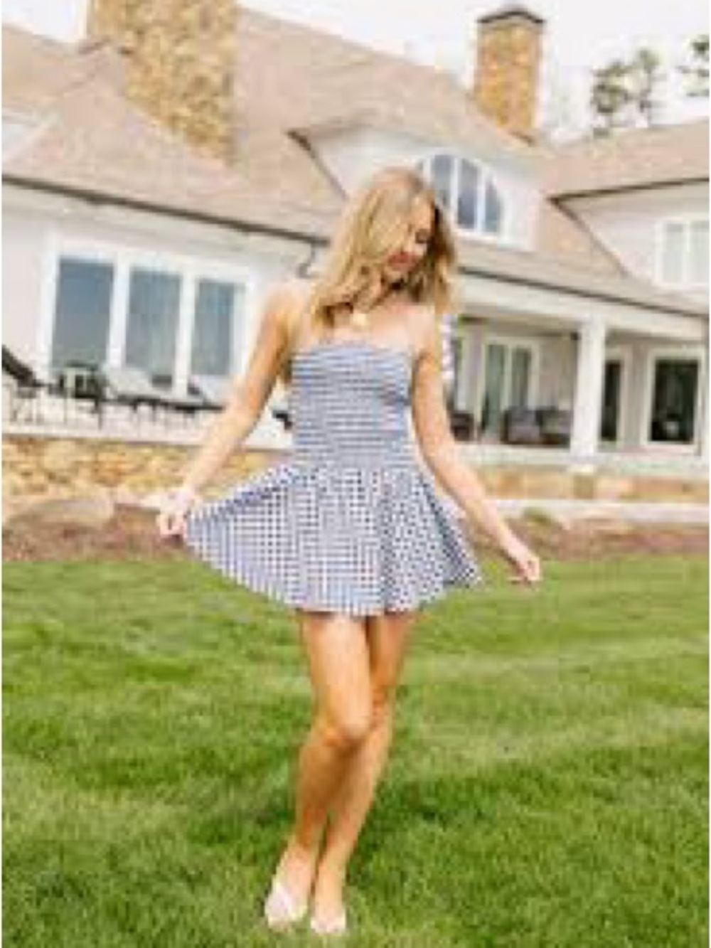 Vestique Gingham Dress NWT